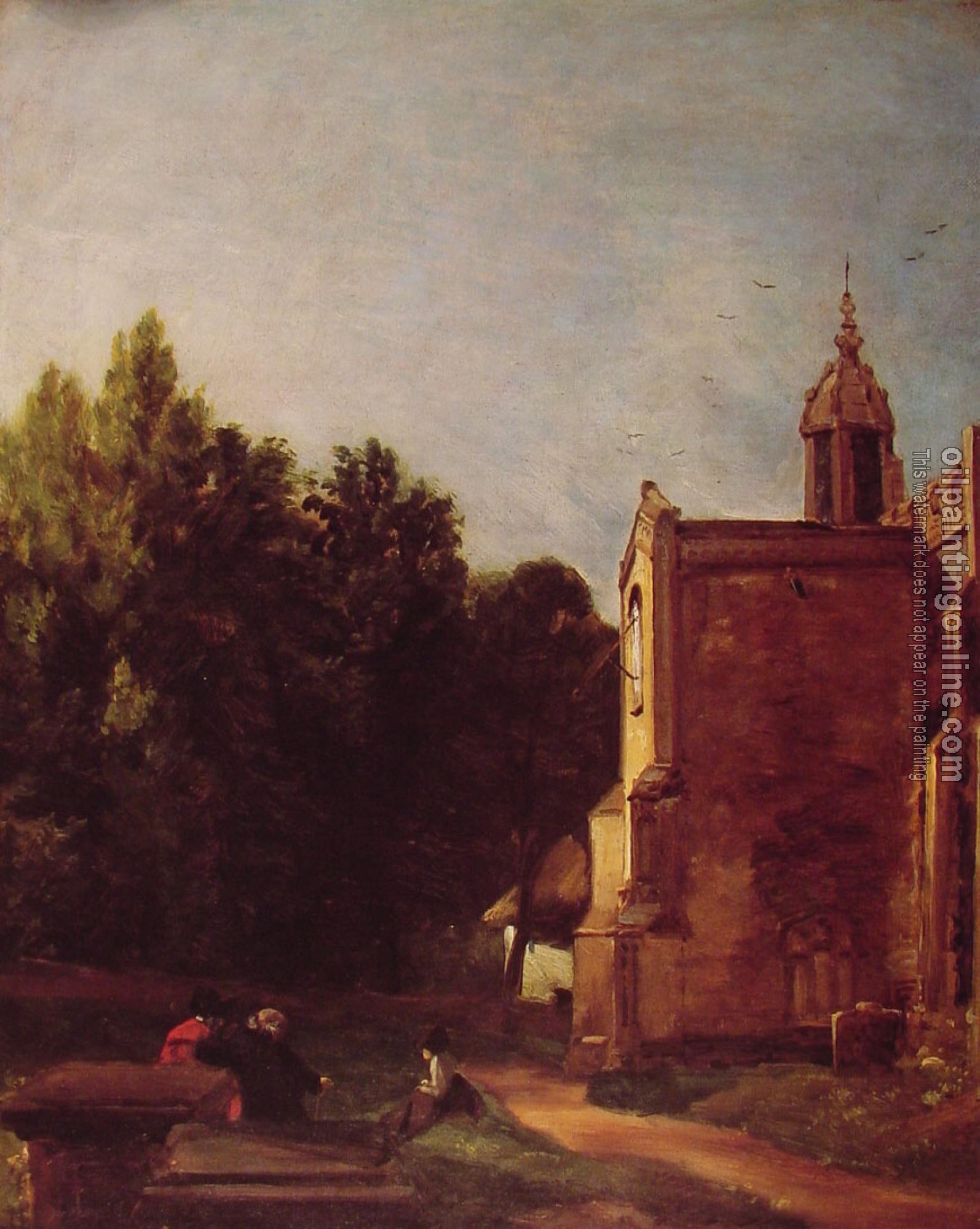 Constable, John - A Church Porch